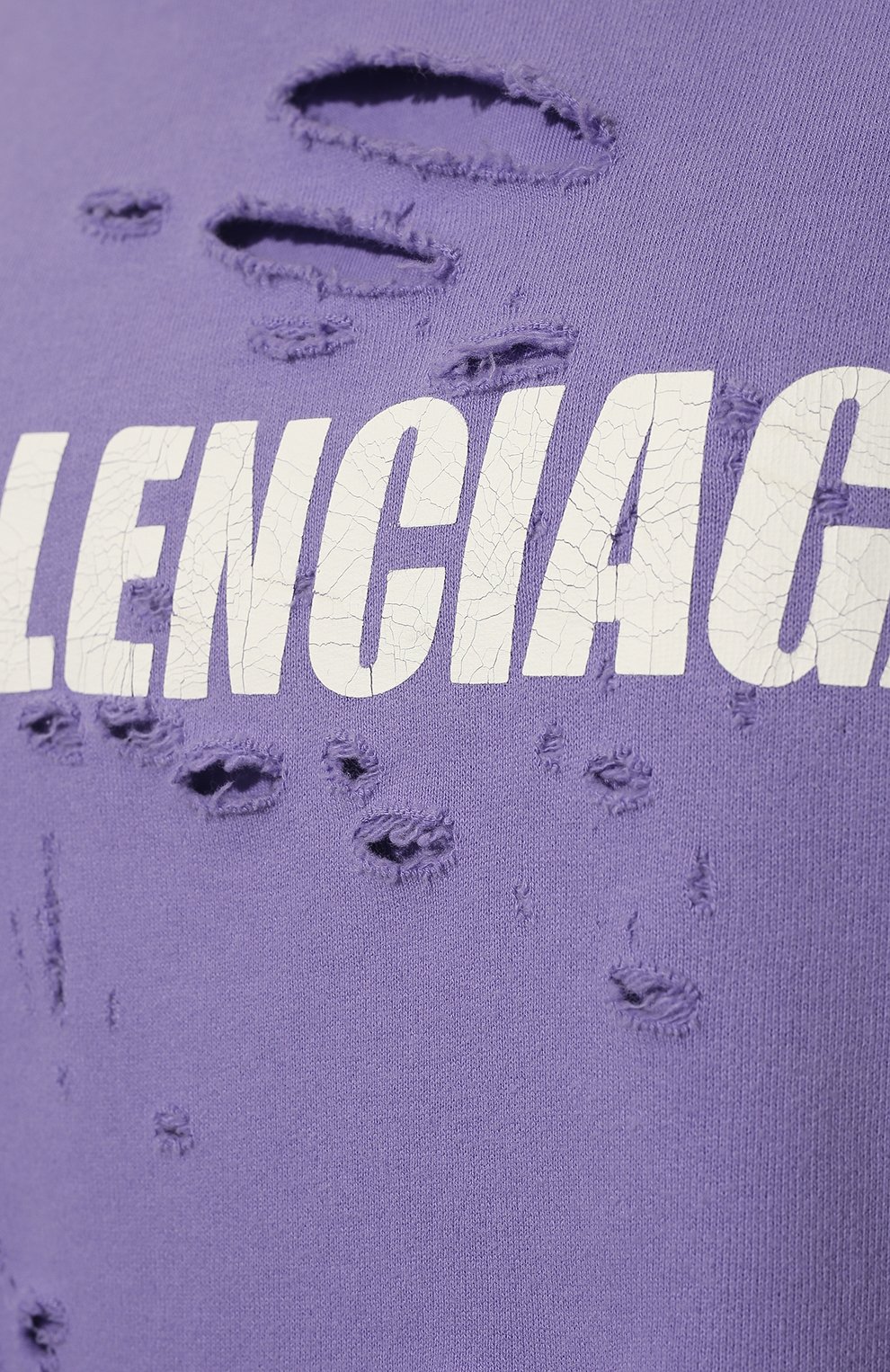 Хлопковое худи BALENCIAGA, арт. 659403/TKVB6, фото 5