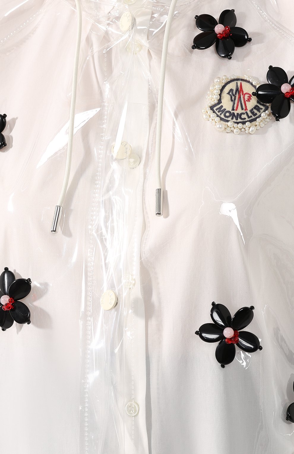 Плащ 4 moncler simone rocha MONCLER GENIUS прозрачного цвета по цене 112000 руб., арт. E1-09W-47001-55-68588, фото 5 Плащ 4 moncler simone rocha MONCLER GENIUS, арт. E1-09W-47001-55-68588, фото 5
