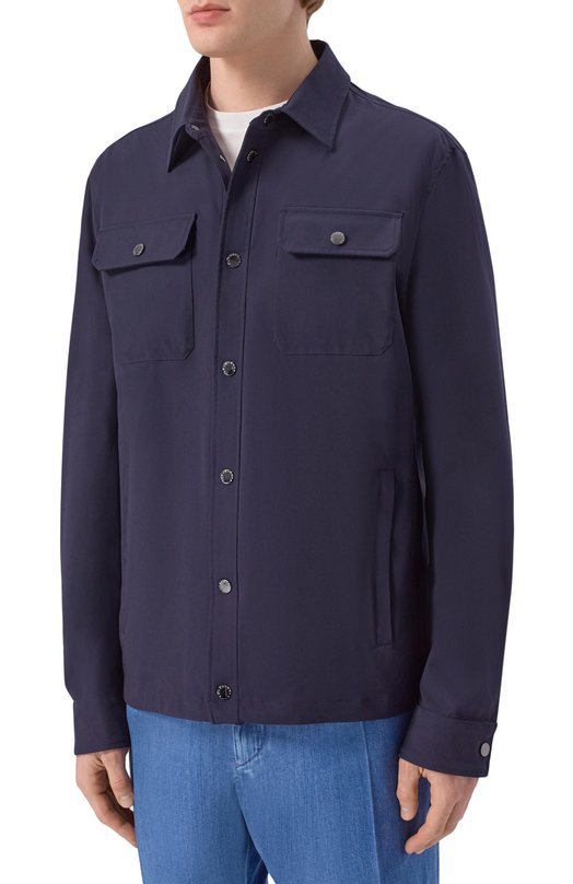 Куртка-рубашка Paul&Shark 26412182_001 Синий  26412182_001 Фото 3