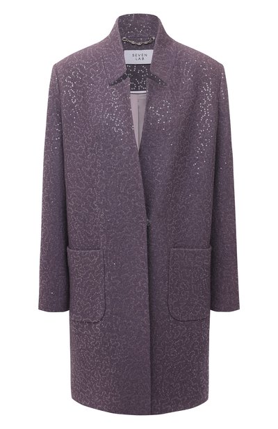 Шерстяное пальто SEVEN LAB, арт. C№1-04/1lilac, фото 1