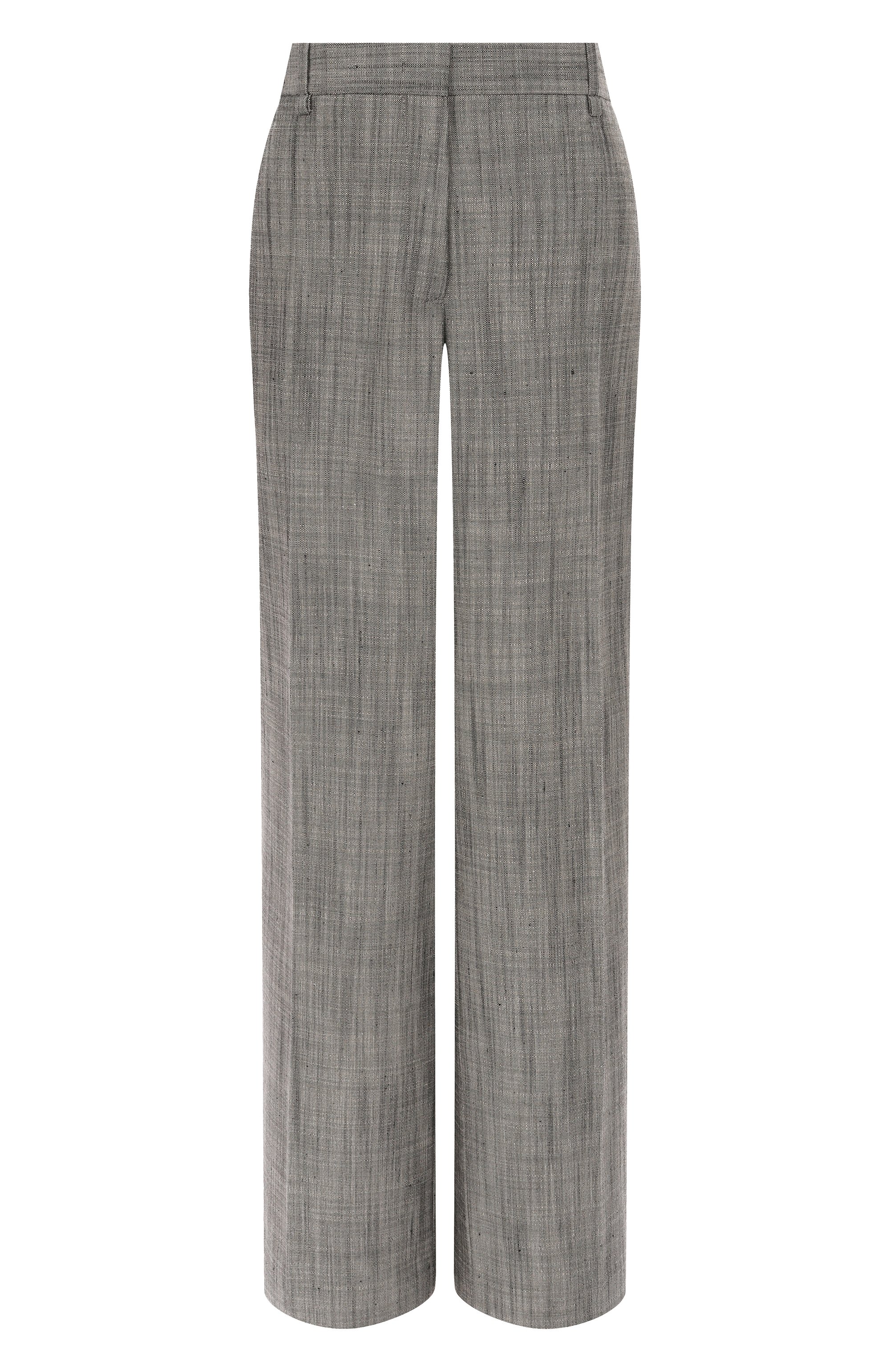 Брюки из шелка и шерсти JIL SANDER, арт. J02KA0347/J55079, фото 1