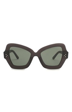 Женские солнцезащитные очки CELINE EYEWEAR черного цвета, арт. 40067I | Фото 4 (Тип очков: С/з; Оптика Гендер: оптика-женское; Очки форма: Бабочка)