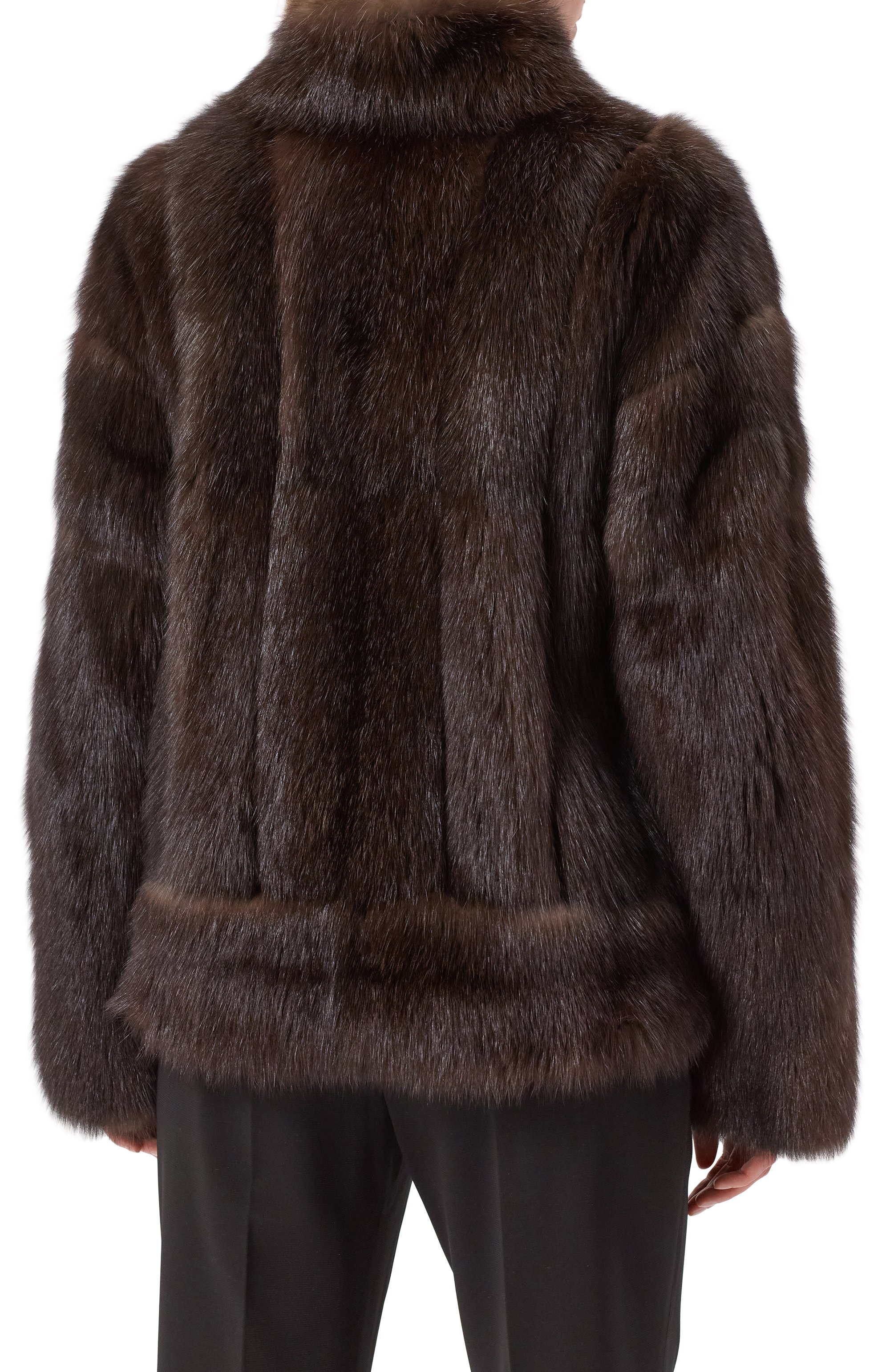 Двусторонняя шуба из меха соболя EMIL SHABAEV, арт. S031, фото 4