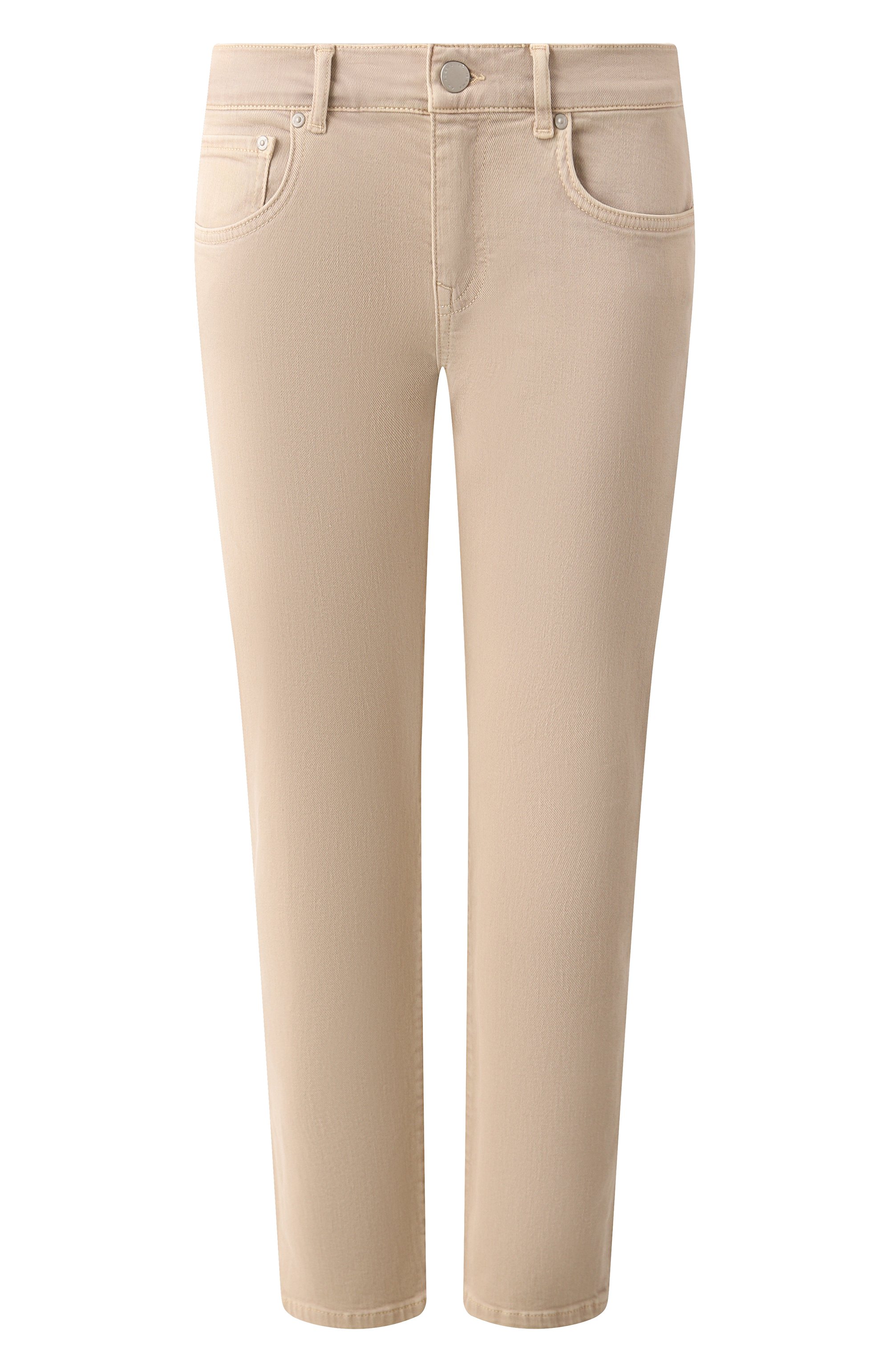 Джинсы ex-boyfriend AG ADRIANO GOLDSCHMIED бежевого цвета по цене 29900 руб., арт. W0007-059, фото 1 Джинсы ex-boyfriend AG ADRIANO GOLDSCHMIED, арт. W0007-059, фото 1