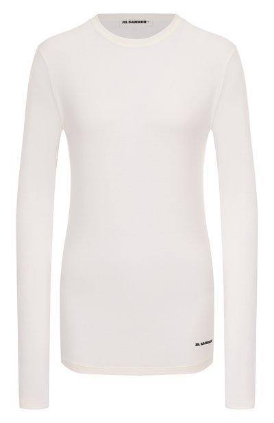 Женская хлопковый лонгслив JIL SANDER, арт. J40GC0145/J45031