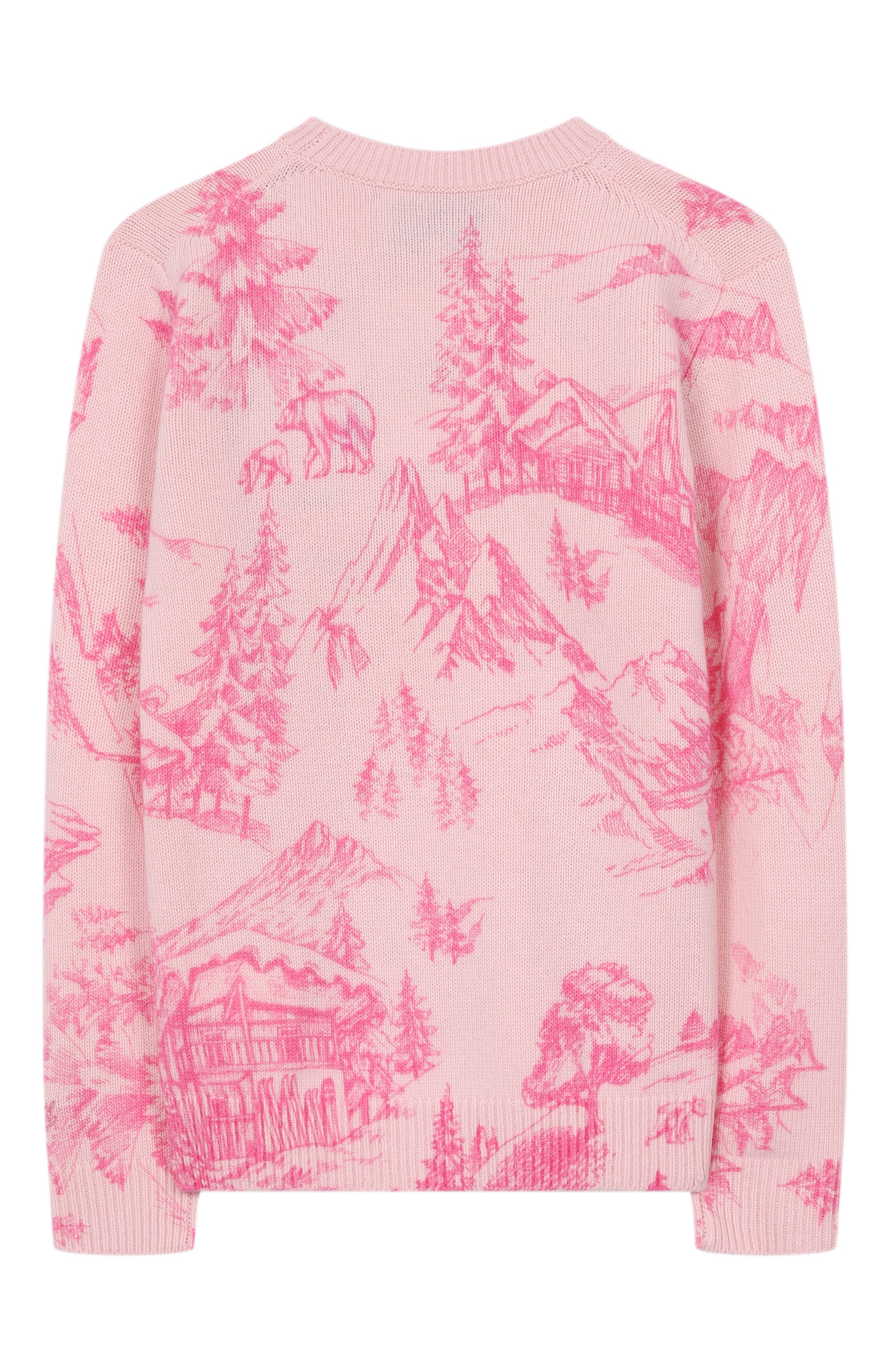 Пуловер из шерсти и вискозы MC2 SAINT BARTH, арт. PRC0015-01771I/PRINCESS PRINT_001, фото 2