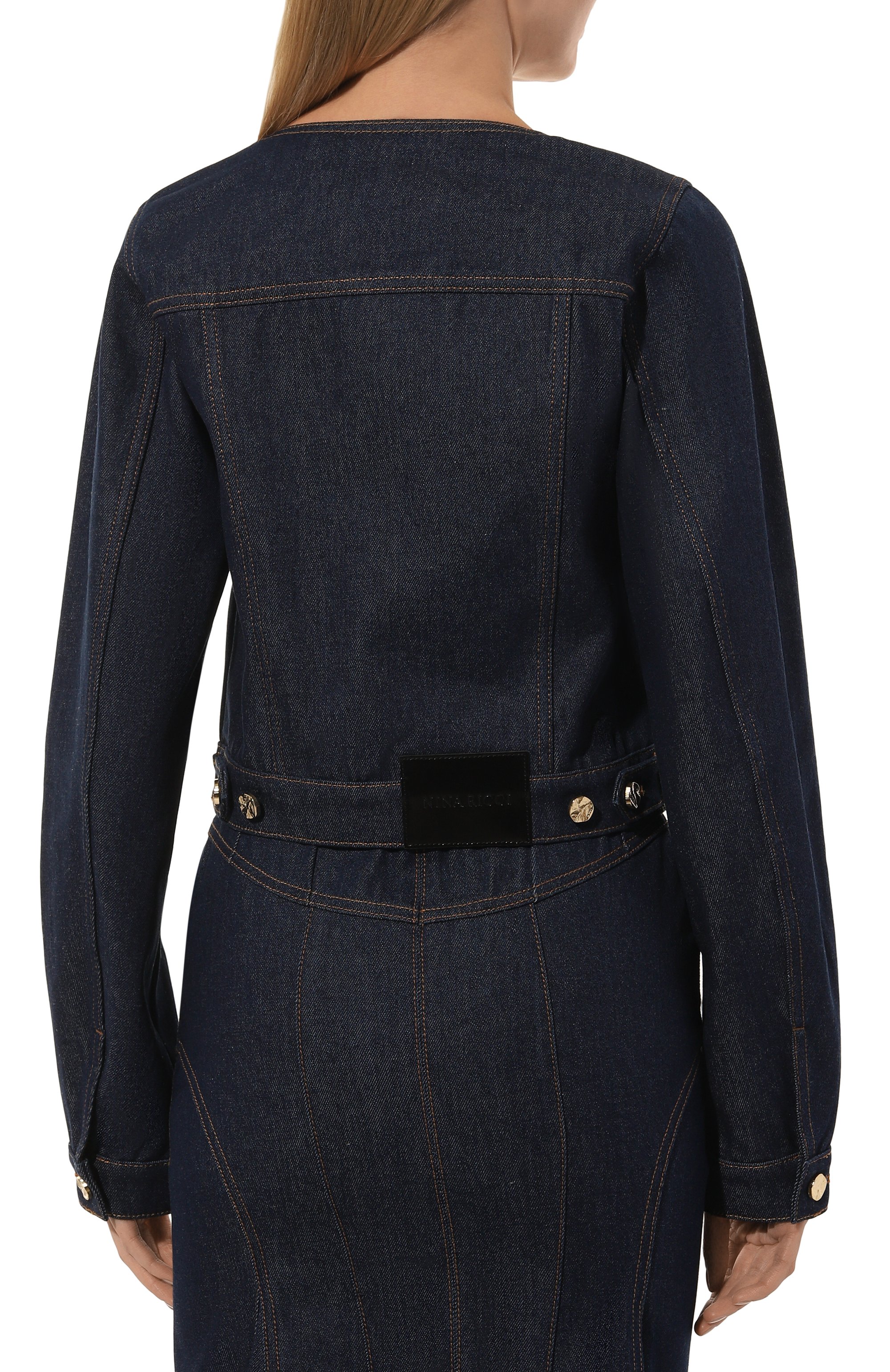 Джинсовый жакет NINA RICCI, арт. 24ADVE016/C01082, фото 4