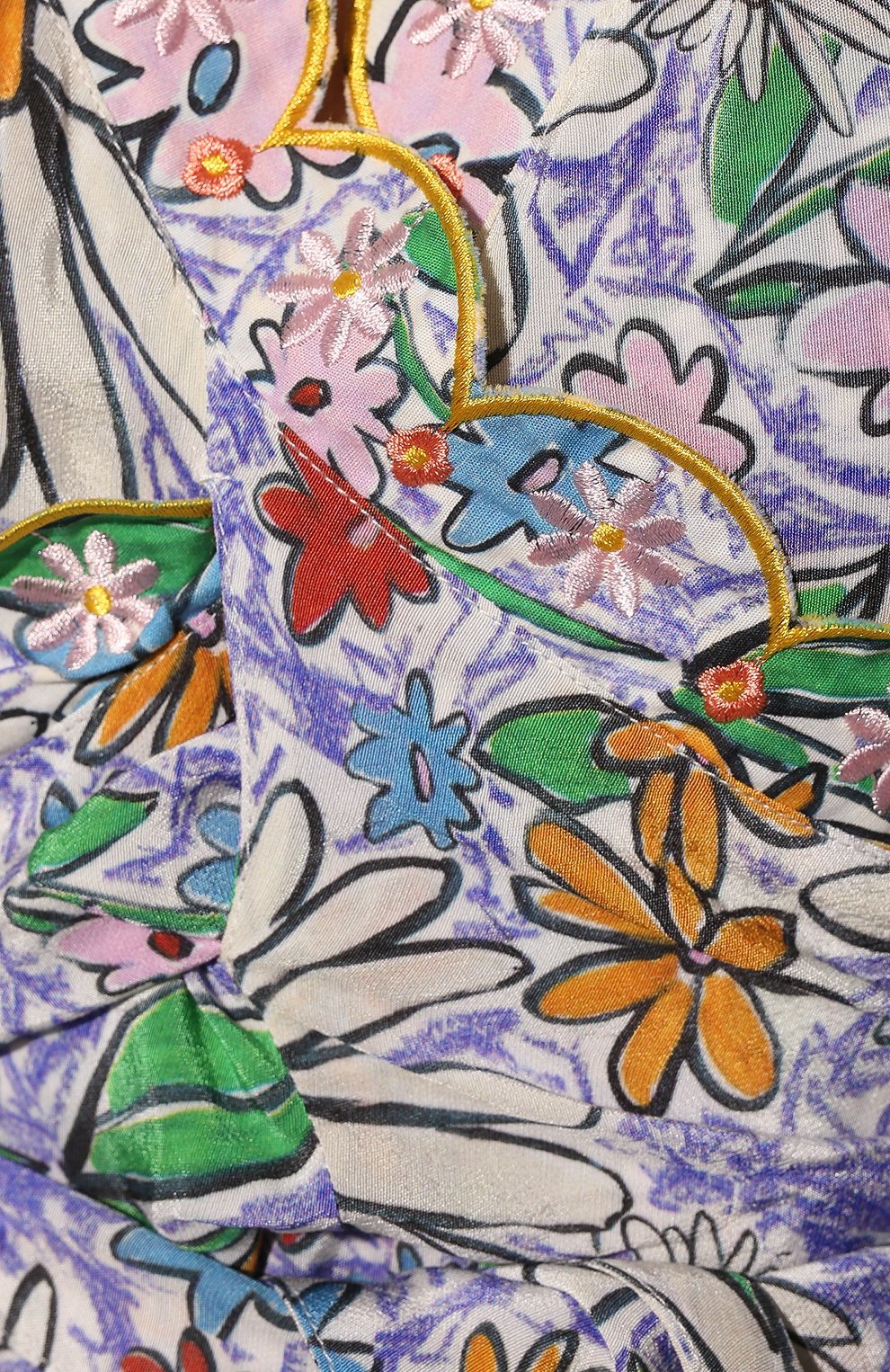 Платье из вискозы CELIAB сиреневого цвета по цене 46300 руб., арт. SS22-CB-D15-B, фото 5 Платье из вискозы CELIAB, арт. SS22-CB-D15-B, фото 5