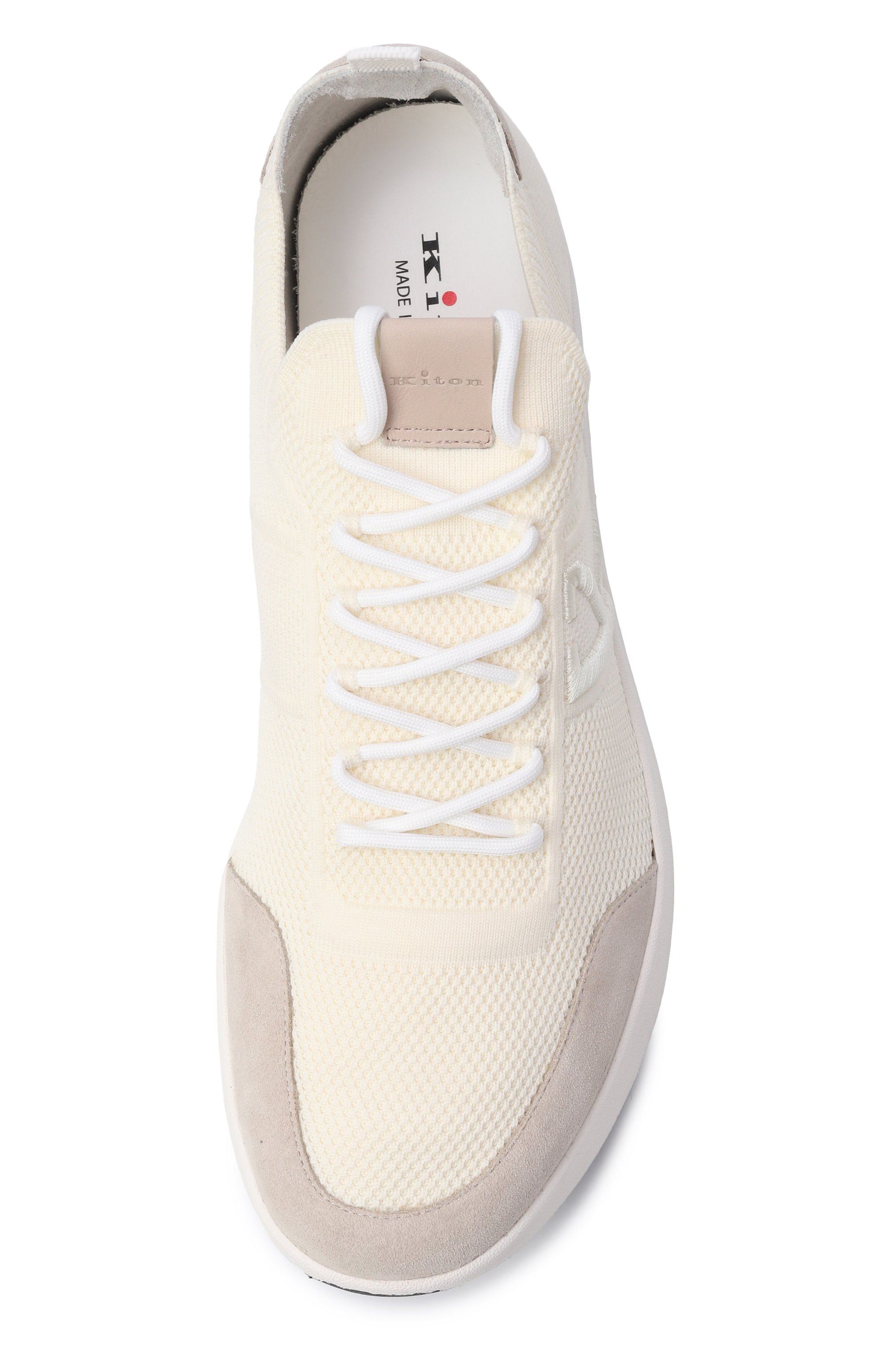 Текстильные кроссовки KITON, арт. USSA031N0121728, фото 5