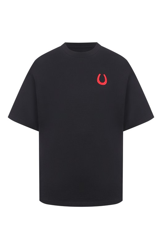 Хлопковая футболка Jil Sander J53GC0011/J20347 Чёрный J53GC0011/J20347