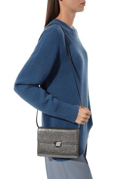 Сумка ever COCCINELLE серебряного цвета по цене 24800 руб., арт. E5 P9R 55 01 01, фото 2 Сумка ever COCCINELLE, арт. E5 P9R 55 01 01, фото 2