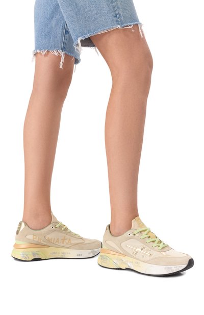 Комбинированные кроссовки moe run-d PREMIATA, арт. M0ERUND, фото 3