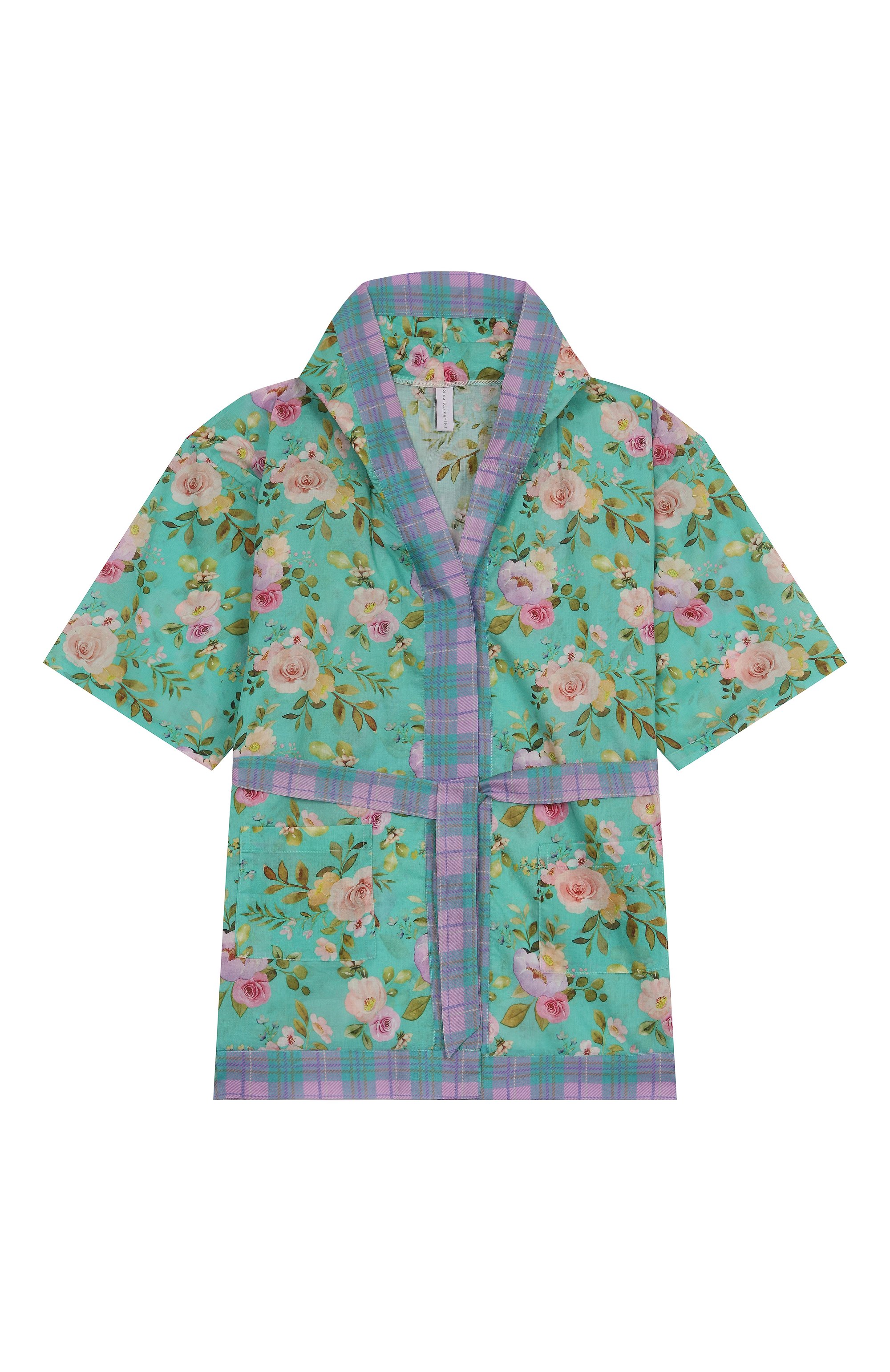 Хлопковый халат OLGA VALENTINE, арт. 23R/1A-10A, фото 1