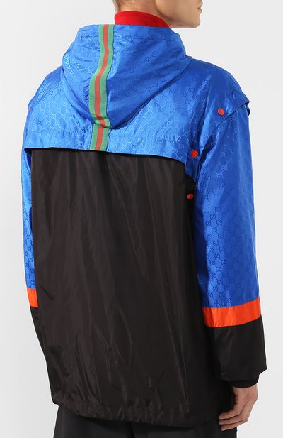 Куртка GUCCI темно-синего цвета по цене 141000 руб., арт. 568551/Z4039, фото 4 Куртка GUCCI, арт. 568551/Z4039, фото 4