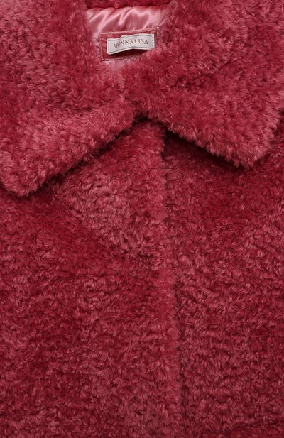 Пальто из экомеха MONNALISA, арт. 17D106, фото 3