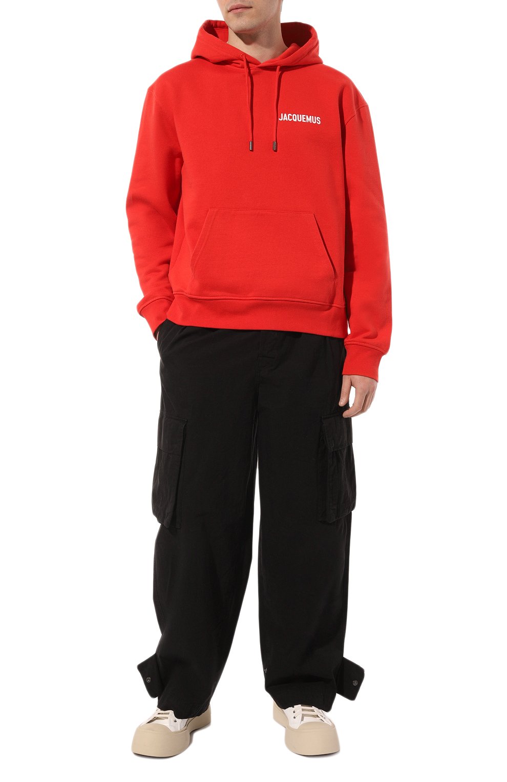 Хлопковое худи JACQUEMUS, арт. 22H/226JS210-2120, фото 2
