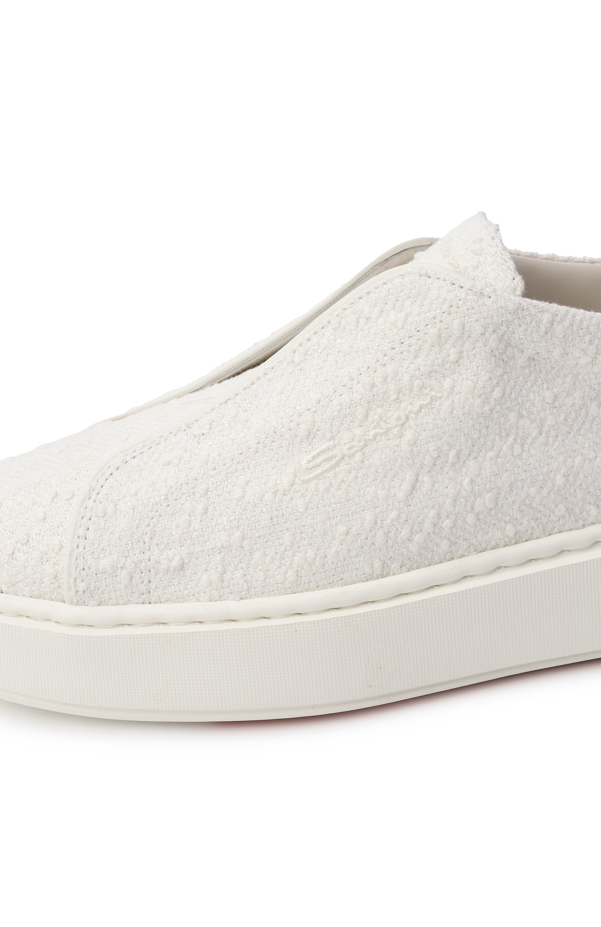 Текстильные кеды SANTONI, арт. WBCG61362BARTD0T, фото 7
