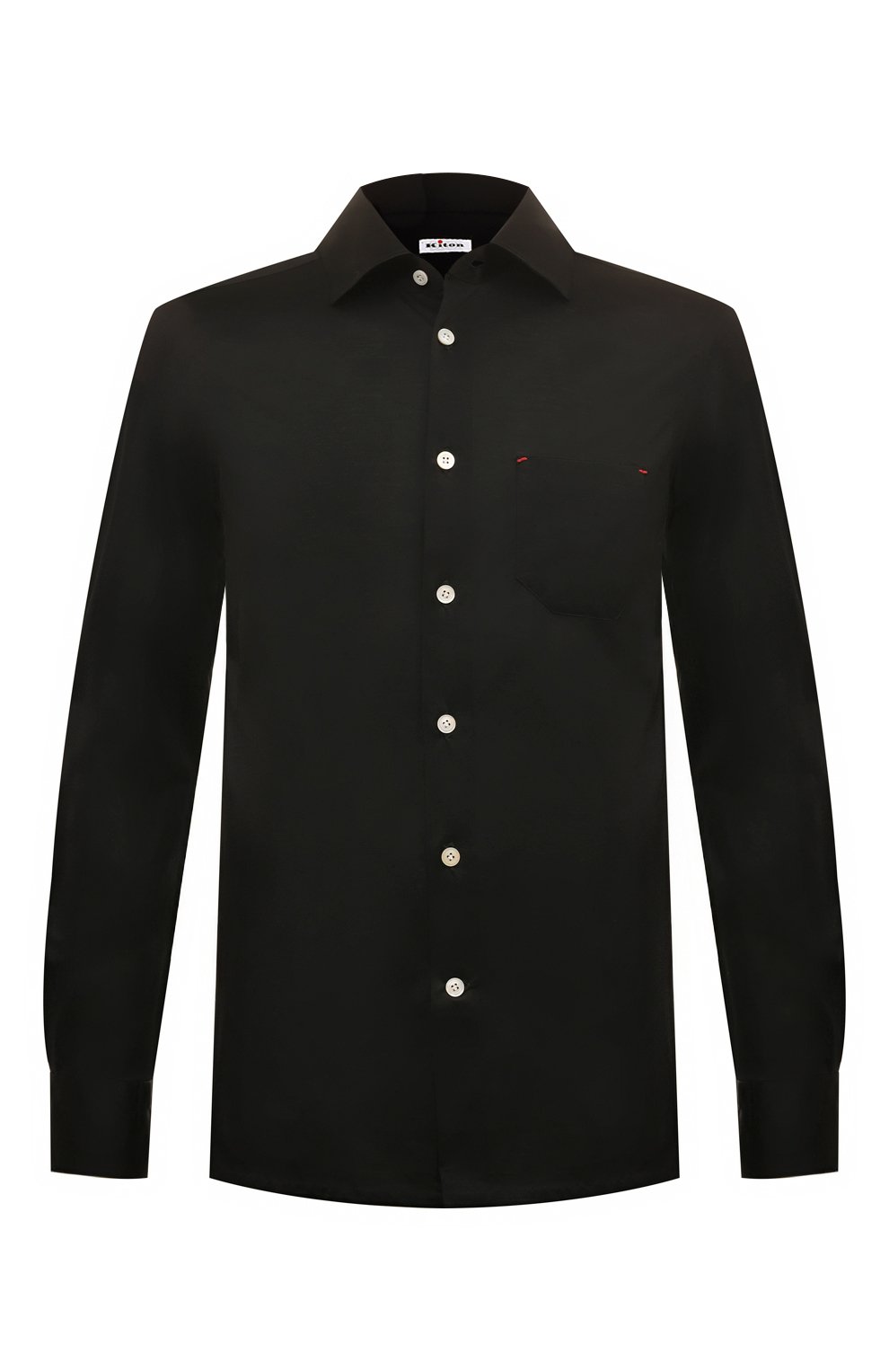 Хлопковая рубашка KITON, арт. UMCNERH0909411, фото 1