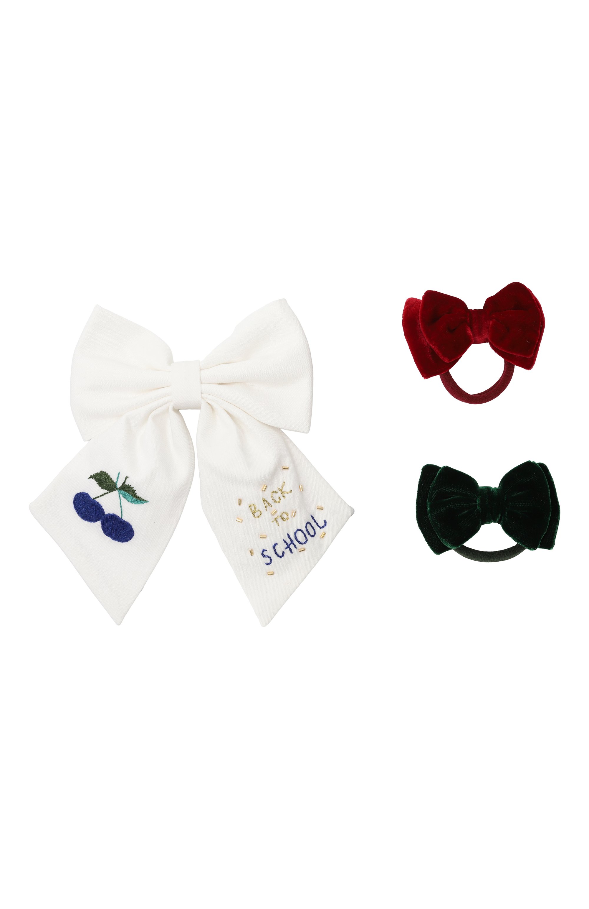 Комплект из трех бантов school PINK.OLIVKA, арт. PO-70205, фото 1