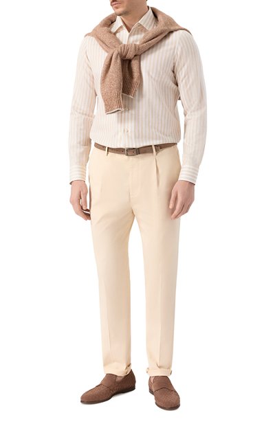 Рубашка из хлопка и льна MVST, арт. M0RBIDA/R0BERT0/R0UND/300-C0TT0N/LINEN, фото 2