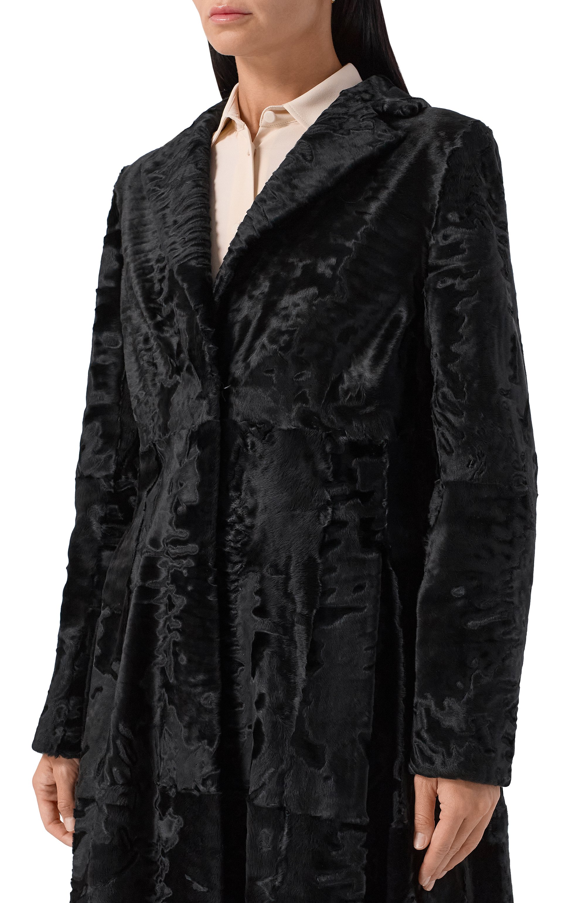 Пальто из свакары РУССКИЙ МЕХ, арт. 4 А, фото 5