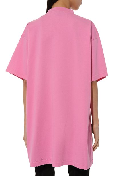 Хлопковая футболка BALENCIAGA, арт. 787349/TQVP4, фото 4