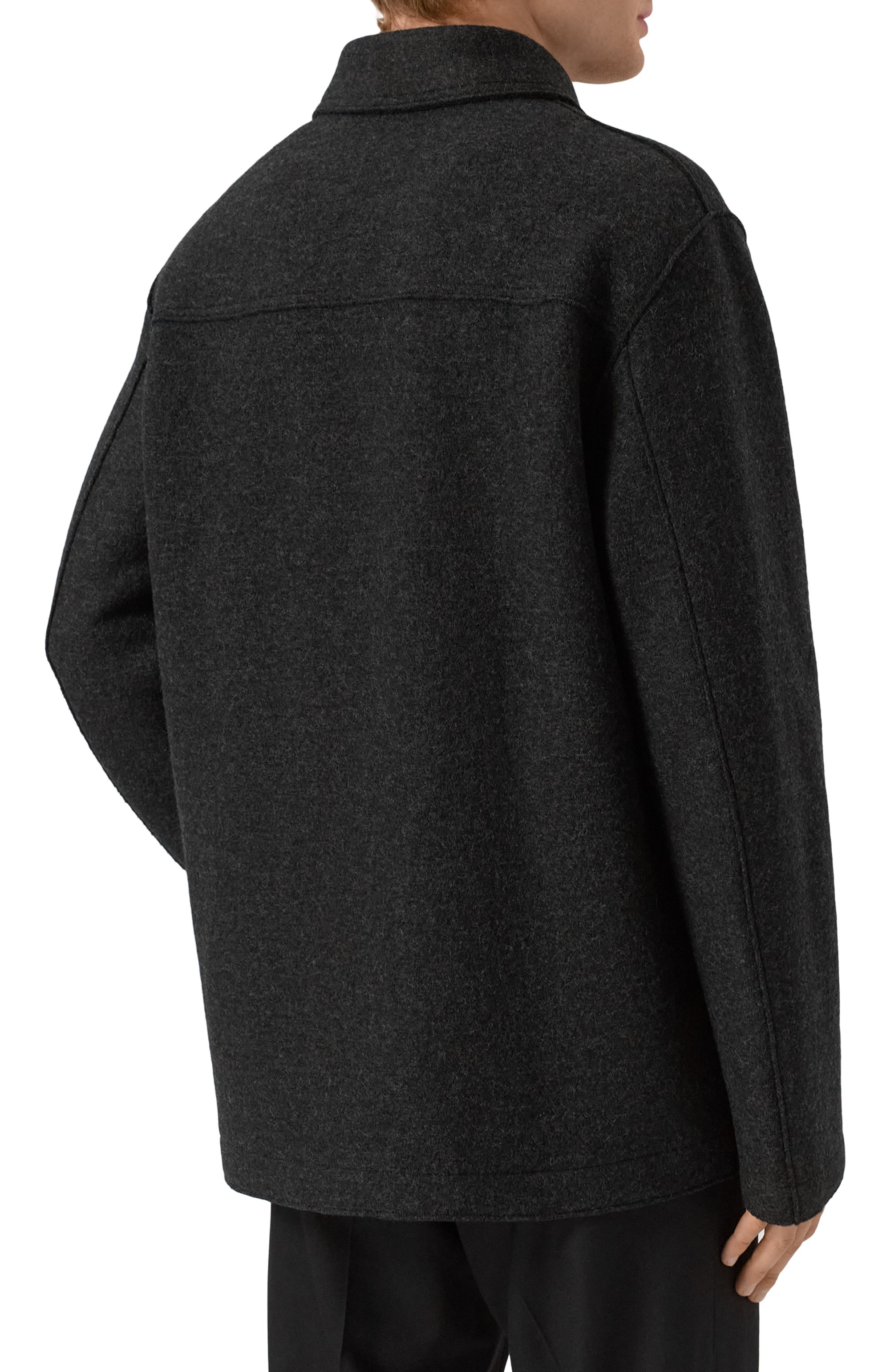 Шерстяная куртка-рубашка HARRIS WHARF LONDON, арт. CH9432MLC, фото 4