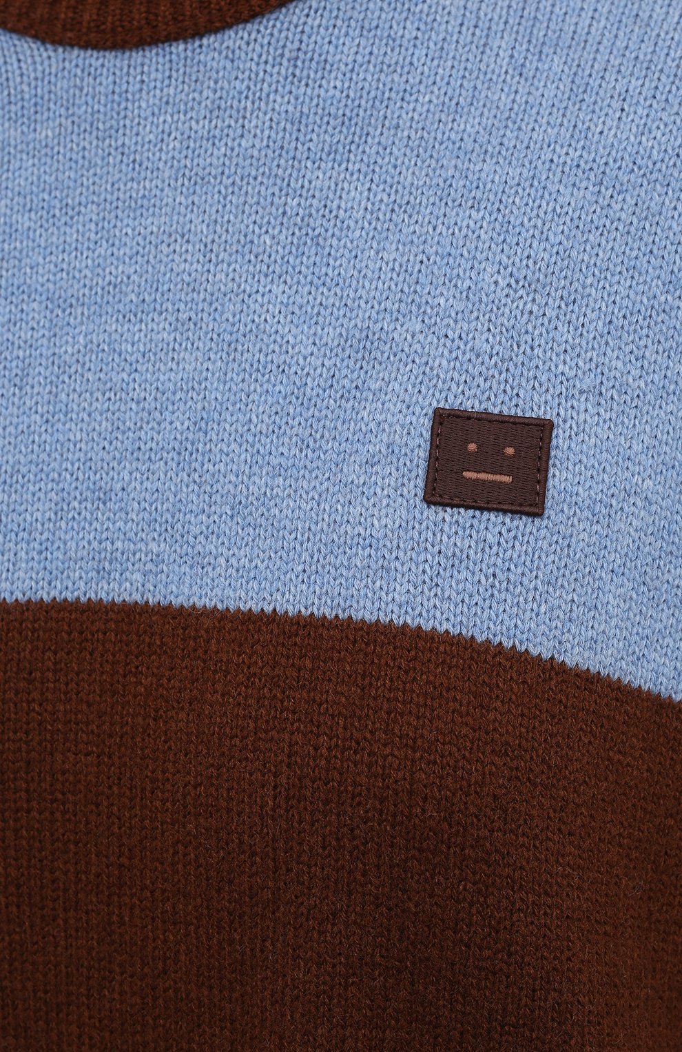 Шерстяной пуловер ACNE STUDIOS коричневого цвета по цене 29950 руб., арт. C60019/W, фото 5 Шерстяной пуловер ACNE STUDIOS, арт. C60019/W, фото 5