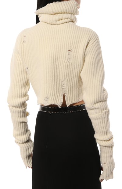 Шерстяной свитер ANN DEMEULEMEESTER, арт. 2402-W-KN34-KN048-099, фото 4