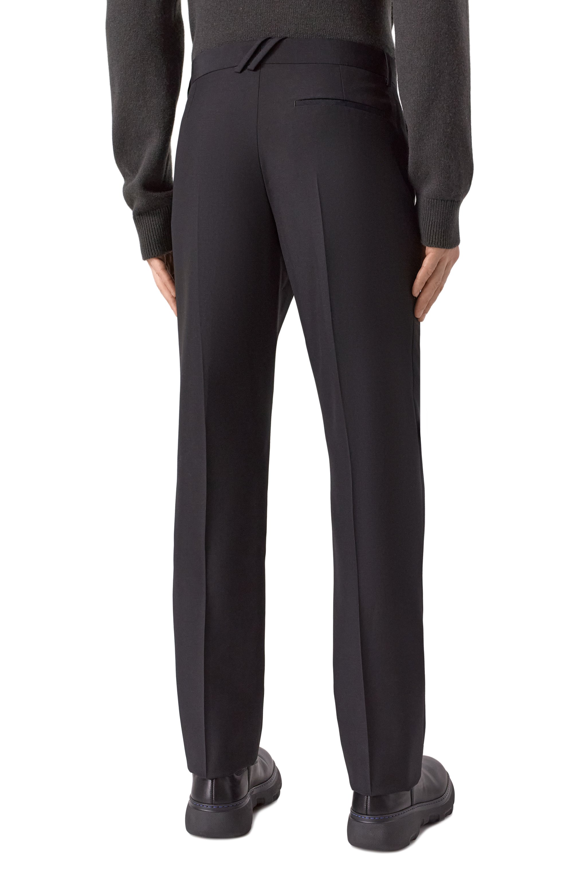 Шерстяные брюки BURBERRY, арт. 8101112, фото 4