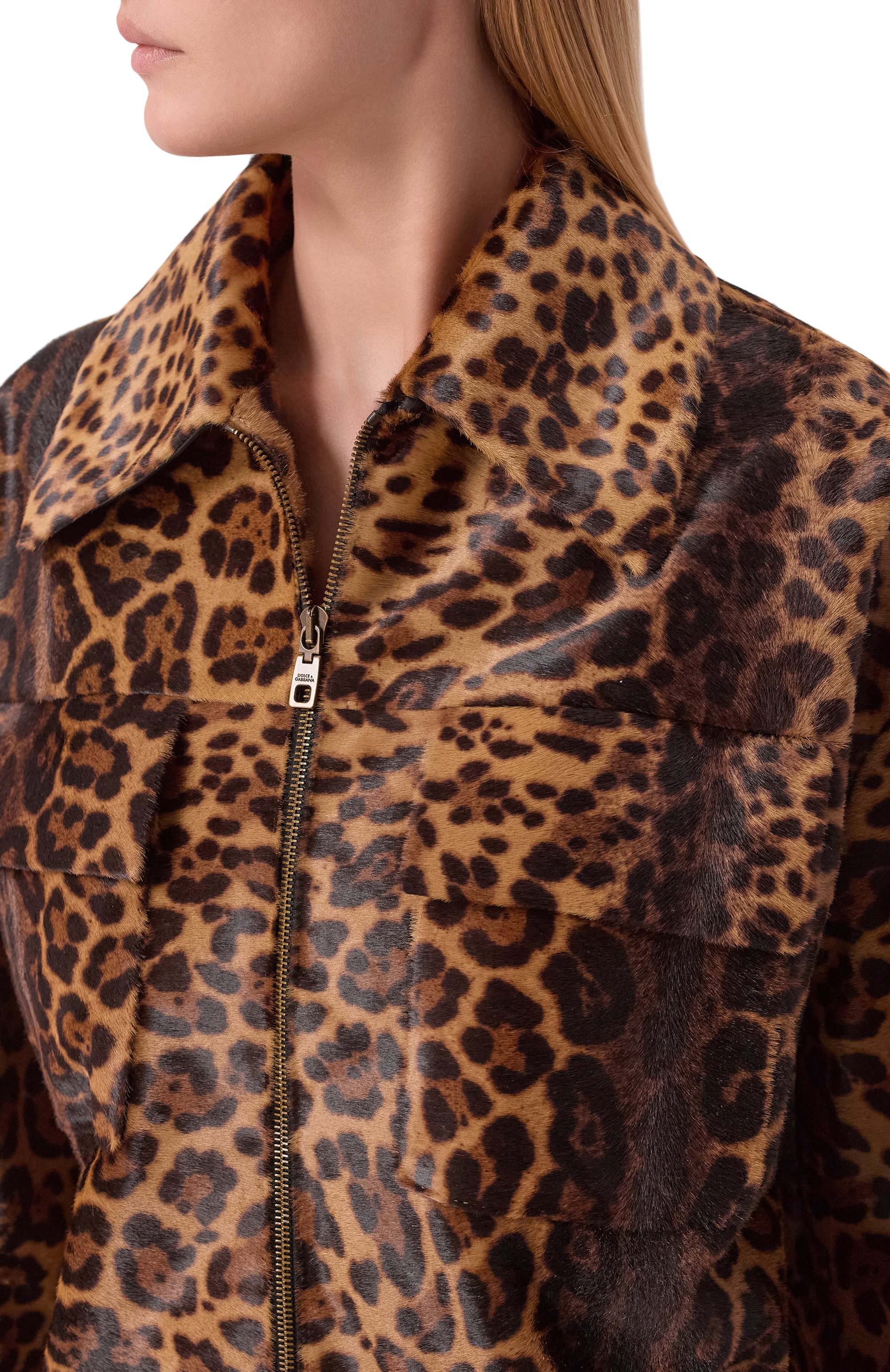 Кожаная куртка DOLCE & GABBANA, арт. F9T44L/HULXR, фото 5