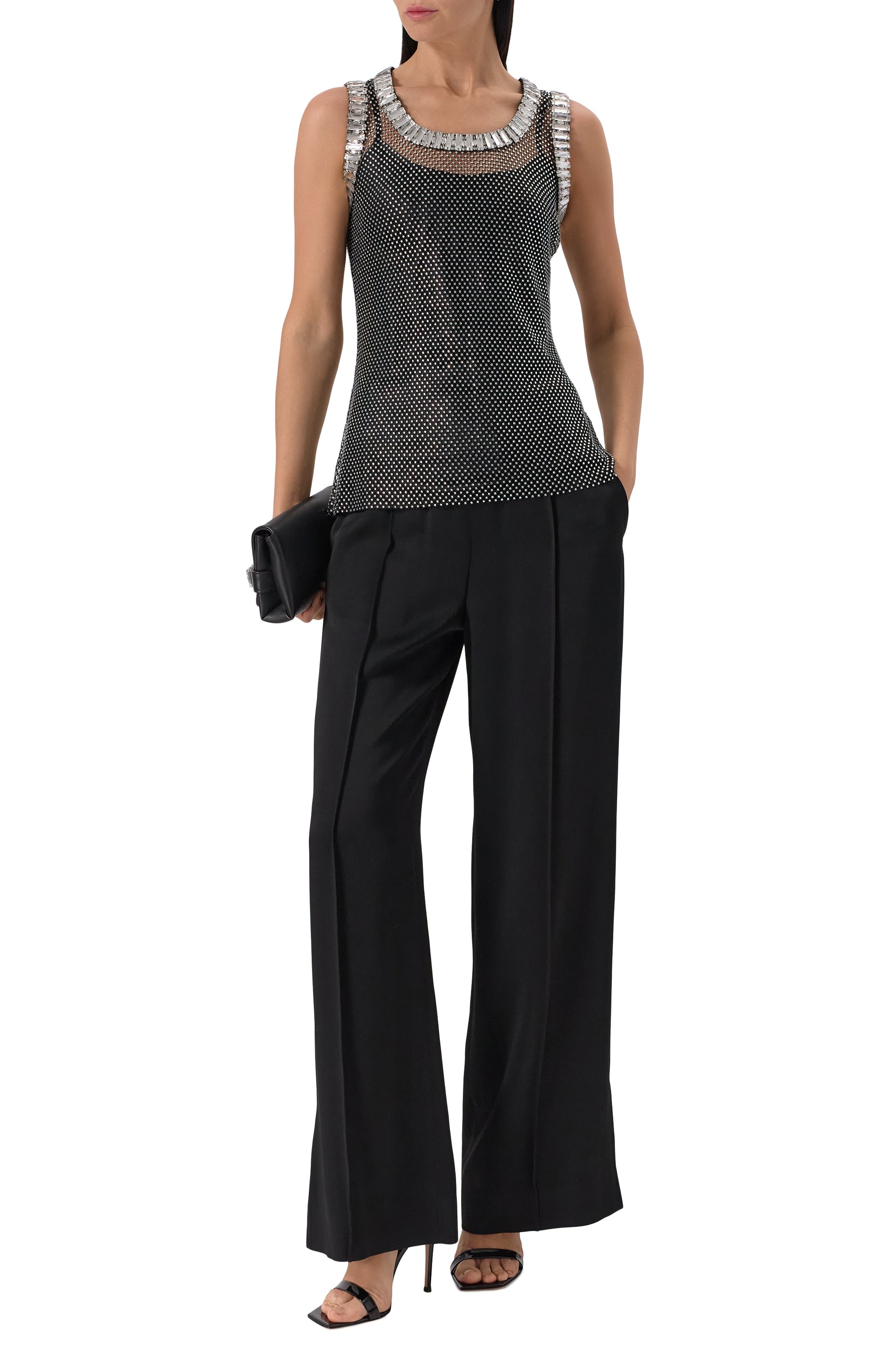 Топ с отделкой стразами YANINA, арт. T-2923, фото 2