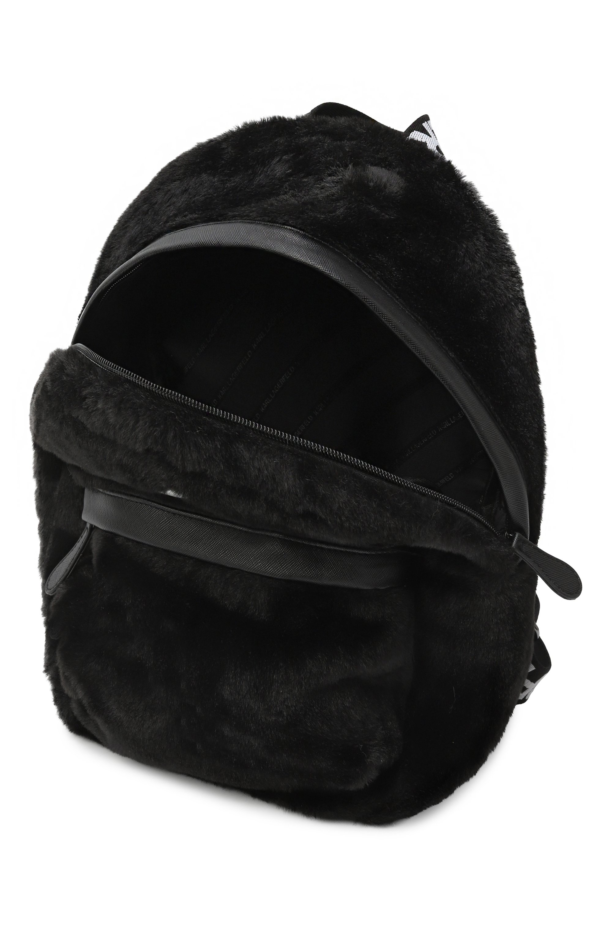 Рюкзак KARL LAGERFELD KIDS черного цвета по цене 13300 руб., арт. Z30346, фото 3 Рюкзак KARL LAGERFELD KIDS, арт. Z30346, фото 3