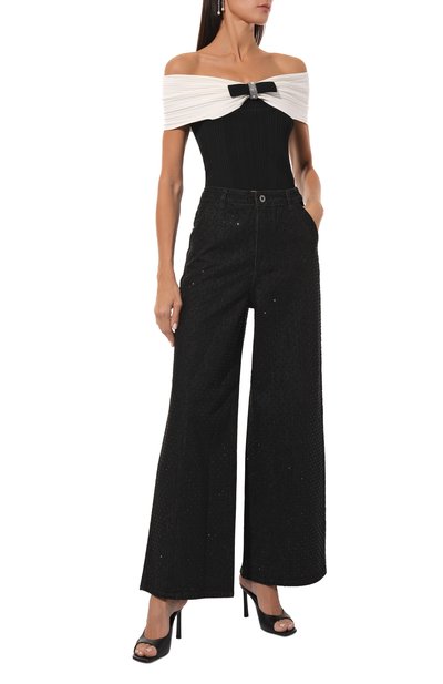 Топ SELF-PORTRAIT, арт. AW24-116T-B, фото 2