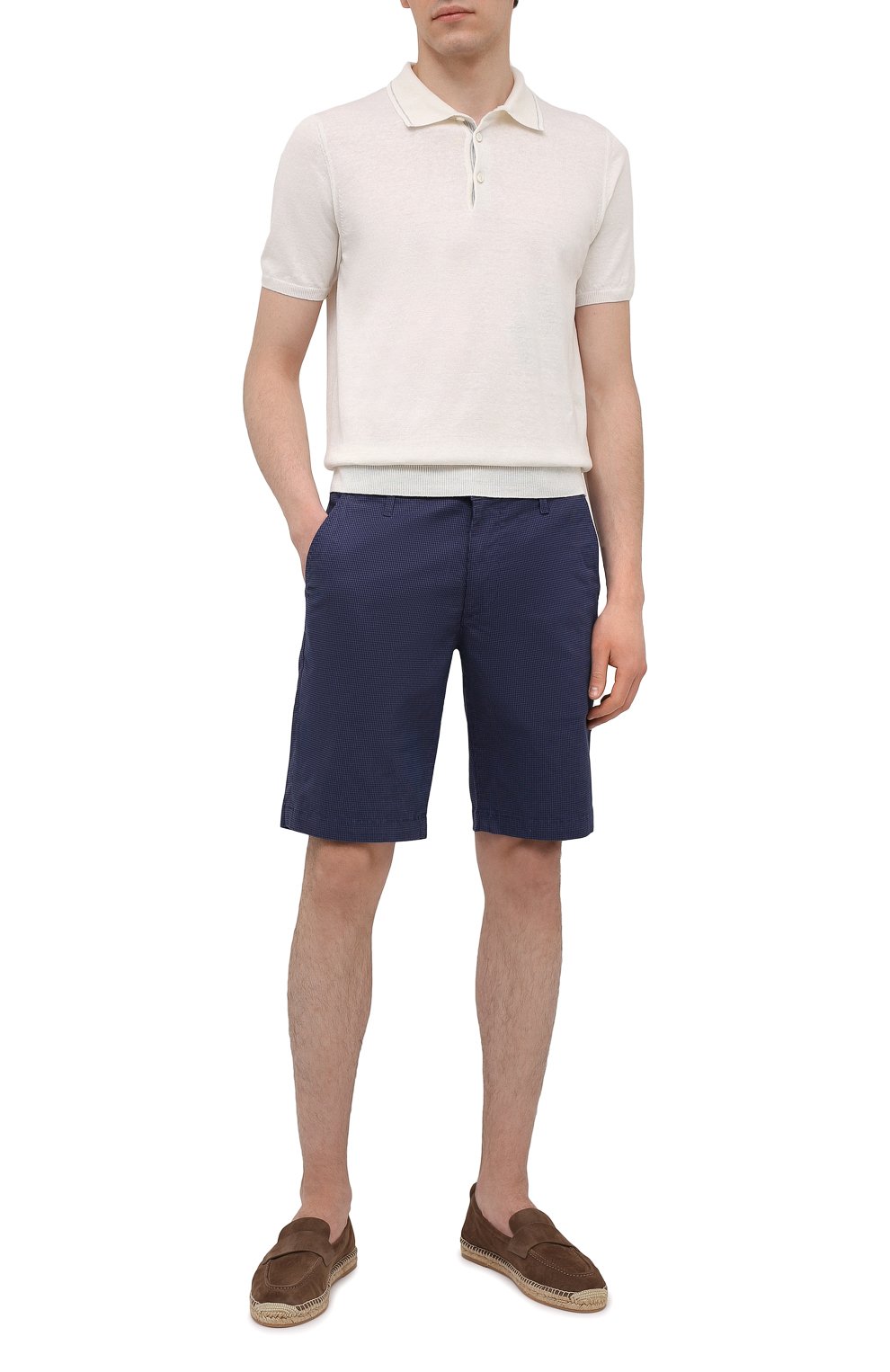 Хлопковые шорты griffin AG ADRIANO GOLDSCHMIED синего цвета по цене 22550 руб., арт. 1185SUBP/JDBING/MX, фото 2 Хлопковые шорты griffin AG ADRIANO GOLDSCHMIED, арт. 1185SUBP/JDBING/MX, фото 2