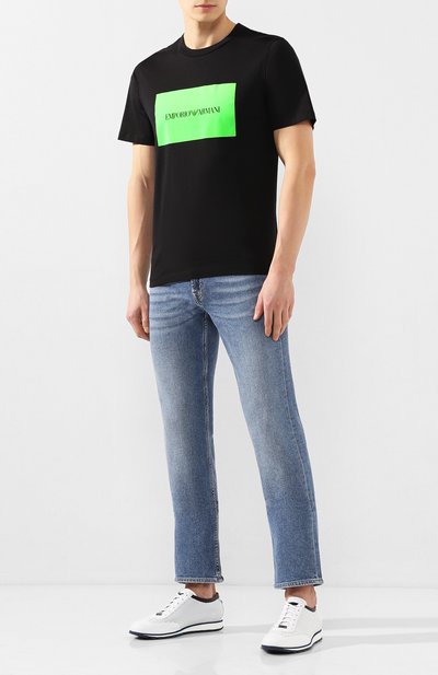 Хлопковая футболка EMPORIO ARMANI, арт. 3H1TD0/1J30Z, фото 2