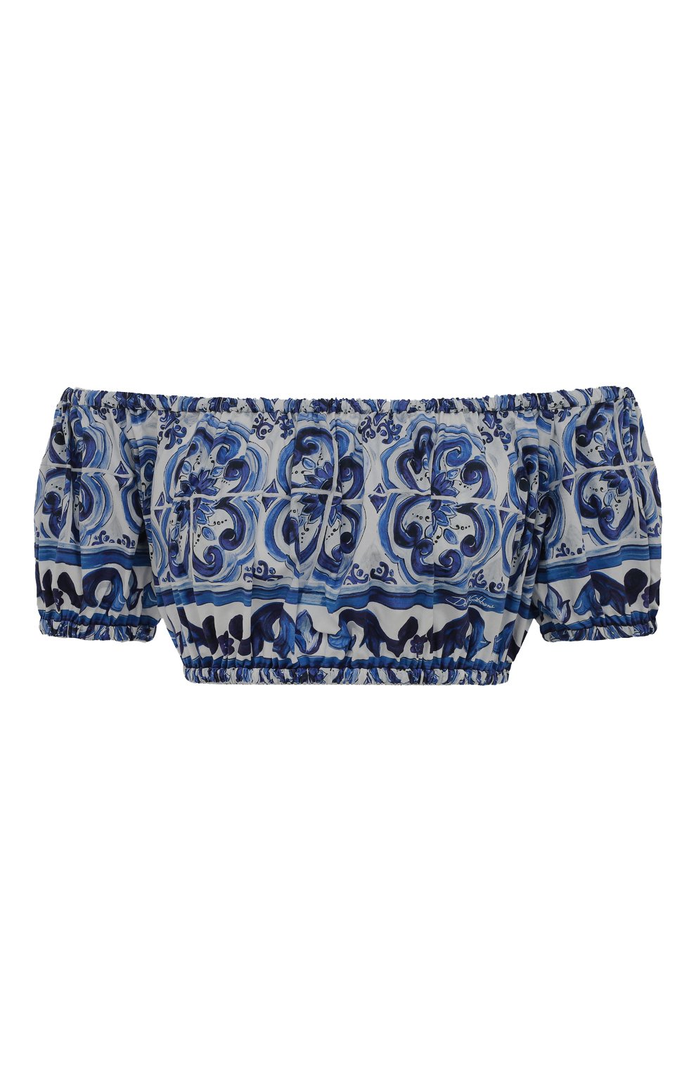 Хлопковый топ DOLCE & GABBANA, арт. F755RT/HH5BA, фото 1