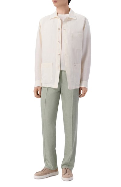 Льняная рубашка STEFANO RICCI, арт. SP008363/BN2930, фото 2