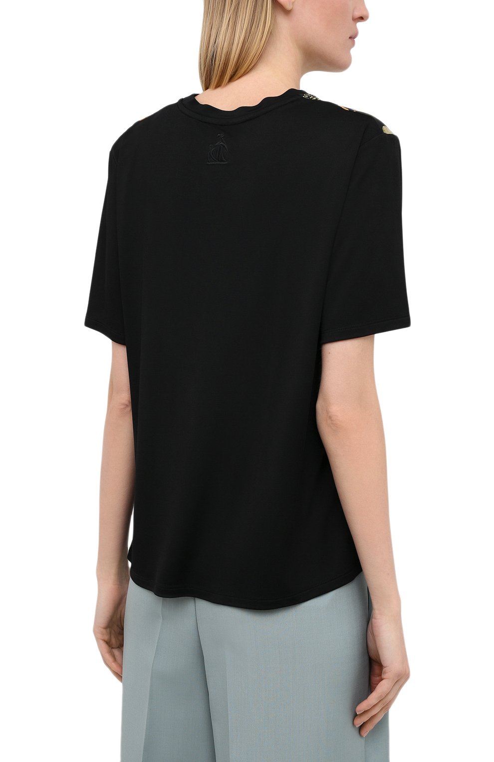 Шелковая футболка LANVIN, арт. RW-T0691J-4762-H20, фото 4