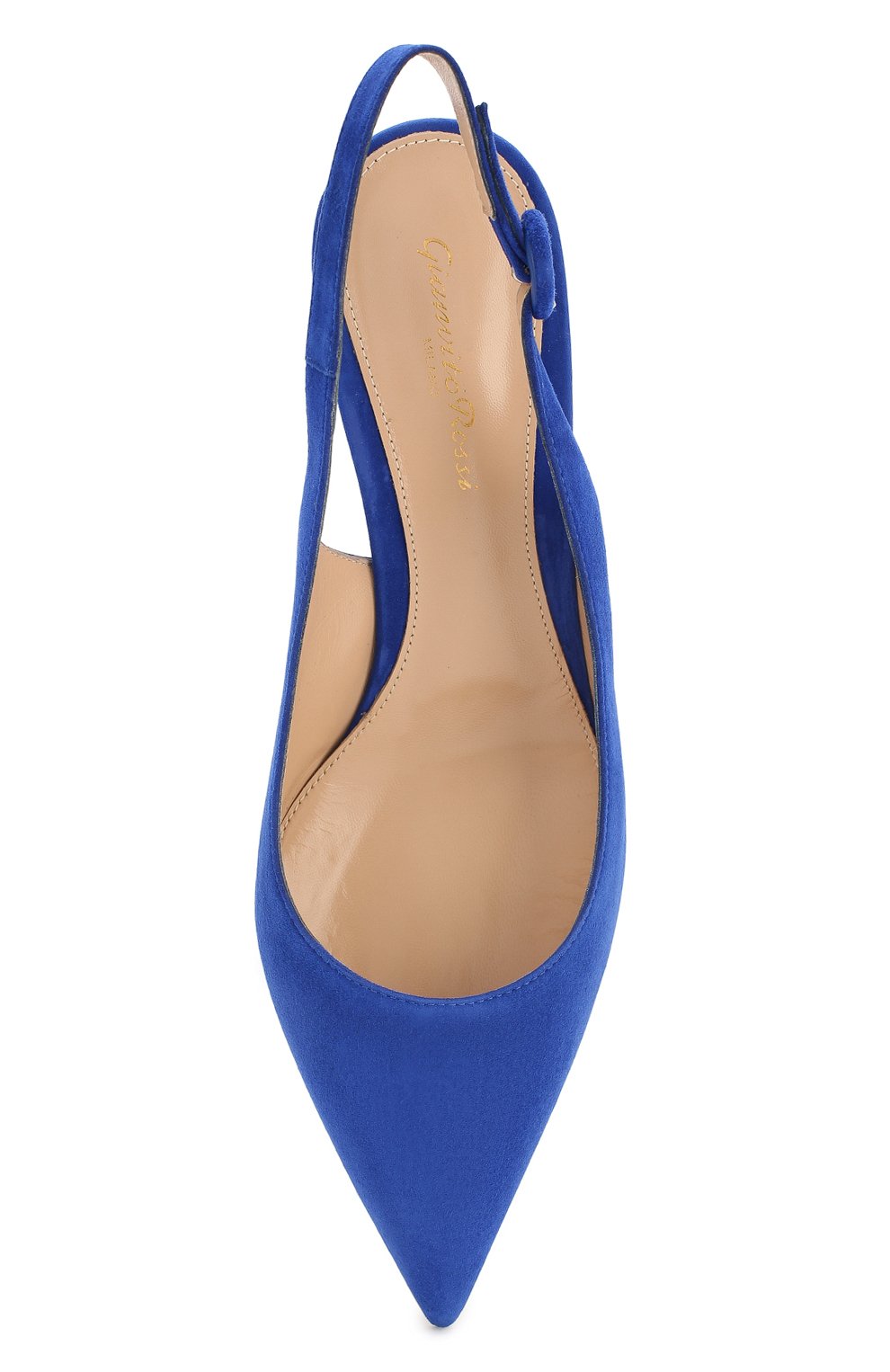 Замшевые туфли anna GIANVITO ROSSI, арт. G93540.55RIC.CAMAZUE, фото 5