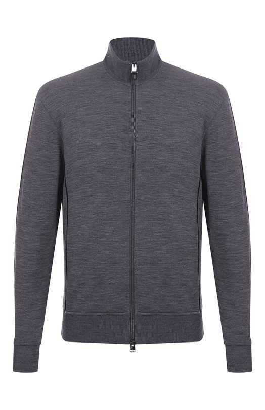 Шерстяная толстовка Canali T0912/MJ02339 Серый T0912/MJ02339