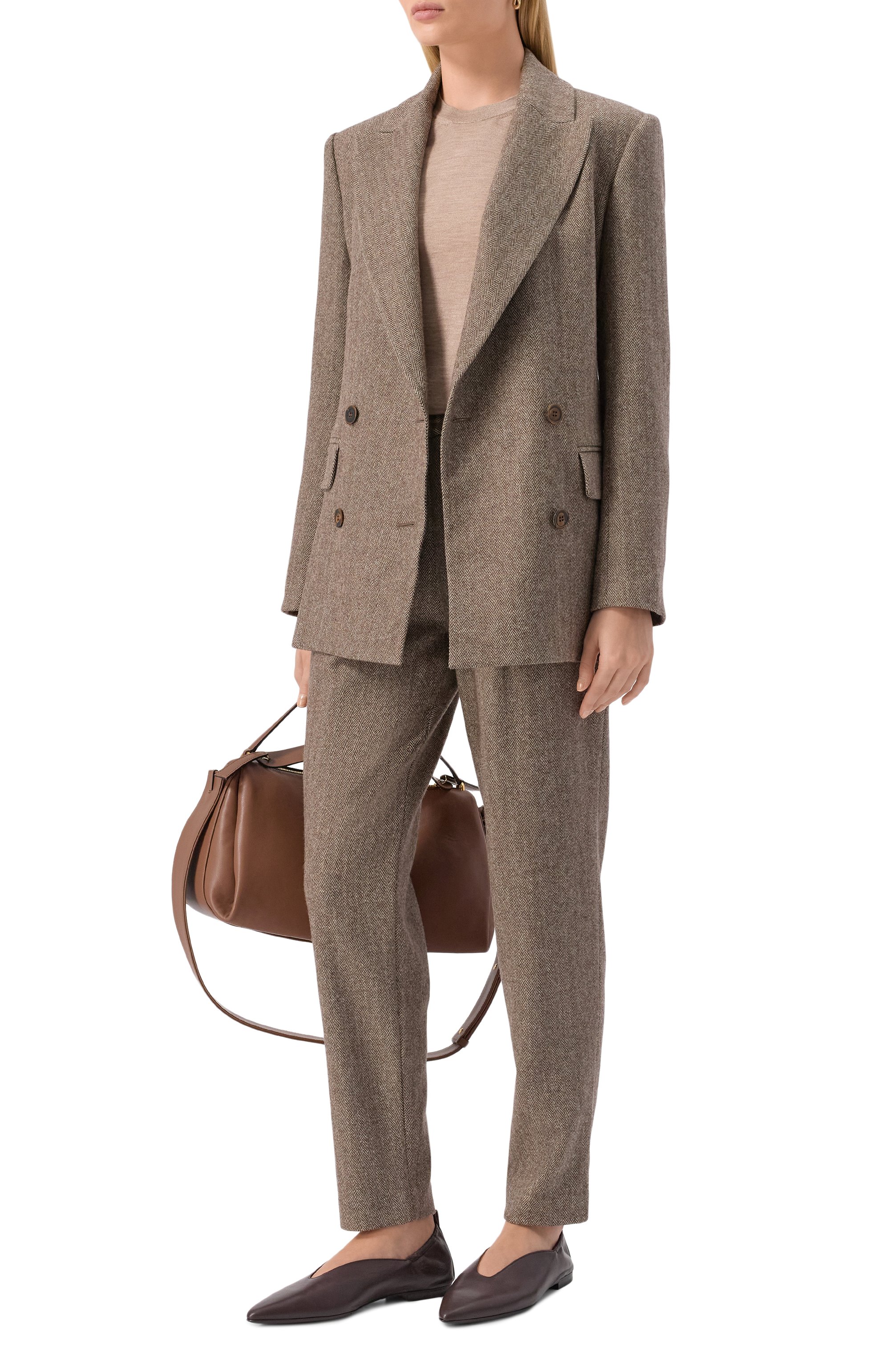 Шерстяные брюки ANTONELLI FIRENZE, арт. P8146/897C, фото 2