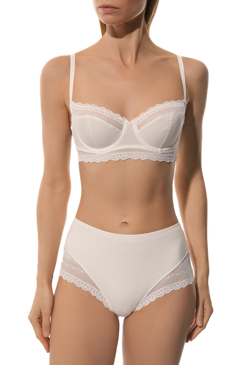 Трусы-слипы SIMONE PERELE кремового цвета по цене 9220 руб., арт. 1D1770, фото 2 Трусы-слипы SIMONE PERELE, арт. 1D1770, фото 2