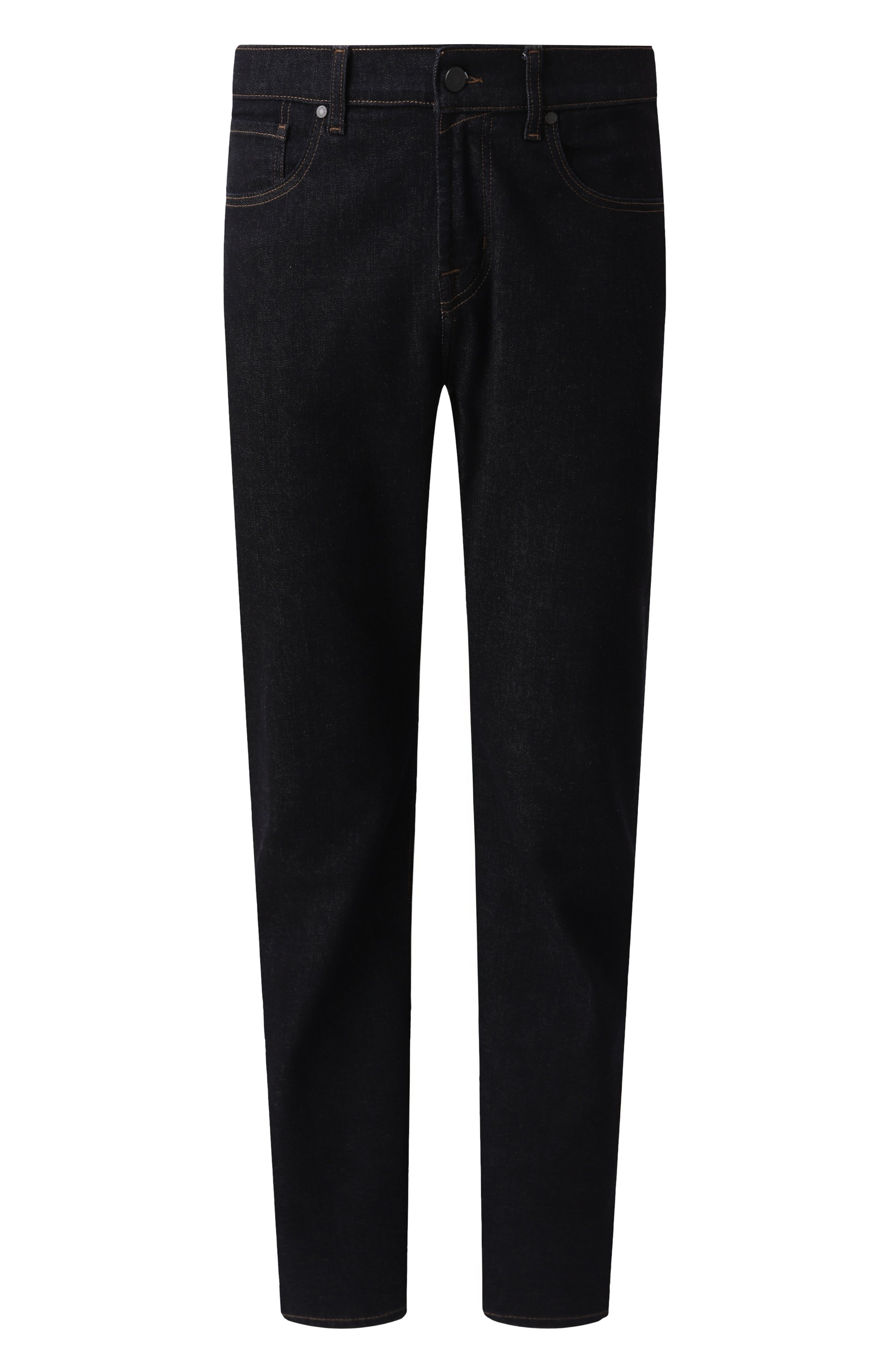 Джинсы straight 7 FOR ALL MANKIND темно-синего цвета по цене 26350 руб., арт. JSSCB800RB, фото 1 Джинсы straight 7 FOR ALL MANKIND, арт. JSSCB800RB, фото 1