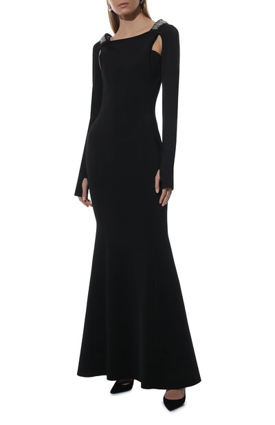 Платье из вискозы GIVENCHY, арт. BW21AH4ZBS, фото 2
