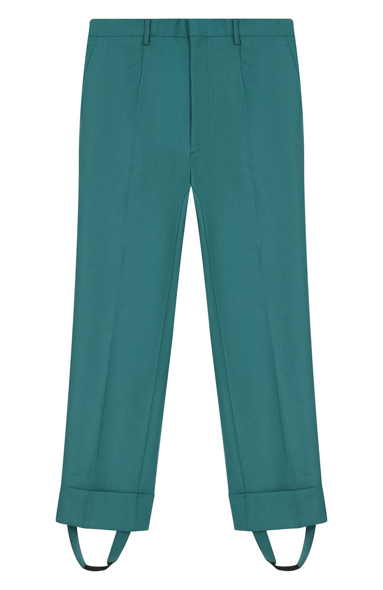 Шерстяные брюки PRADA, арт. UP0122-1FYY-F0491-202, фото 1