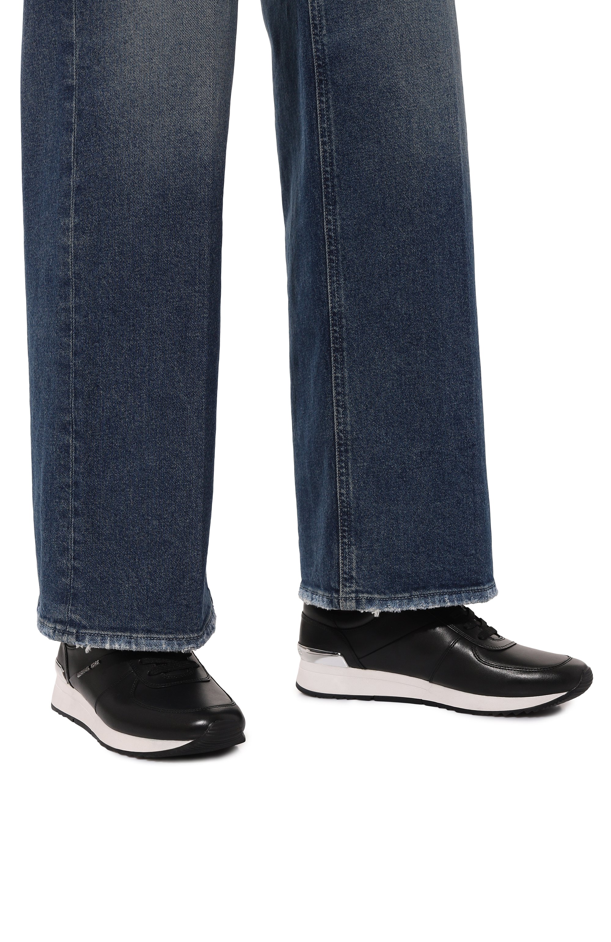 Кожаные кроссовки alison  MICHAEL MICHAEL KORS, арт. 43R5ALFP3L, фото 3