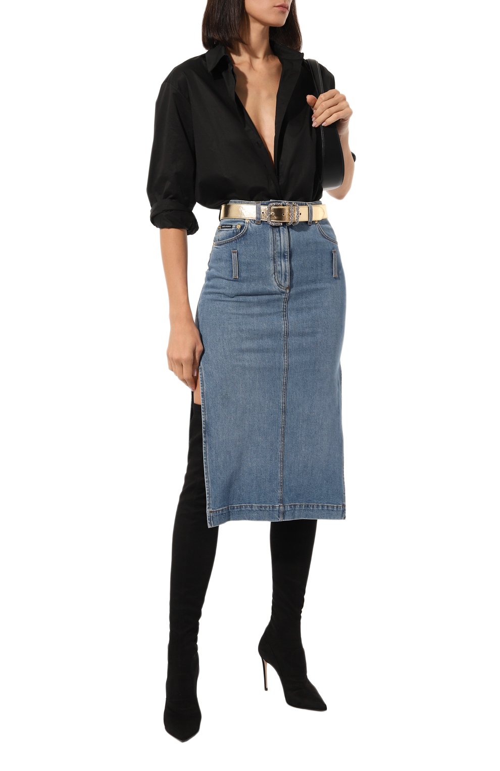Джинсовая юбка DOLCE & GABBANA, арт. F4CP1D/GDBV1, фото 2