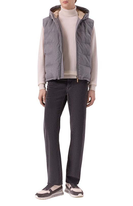 Вельветовые брюки Jacob Cohen 25I P/JUM_QE005 036 S3653 TR Серый  25I P/JUM_QE005 036 S3653 TR Фото 2