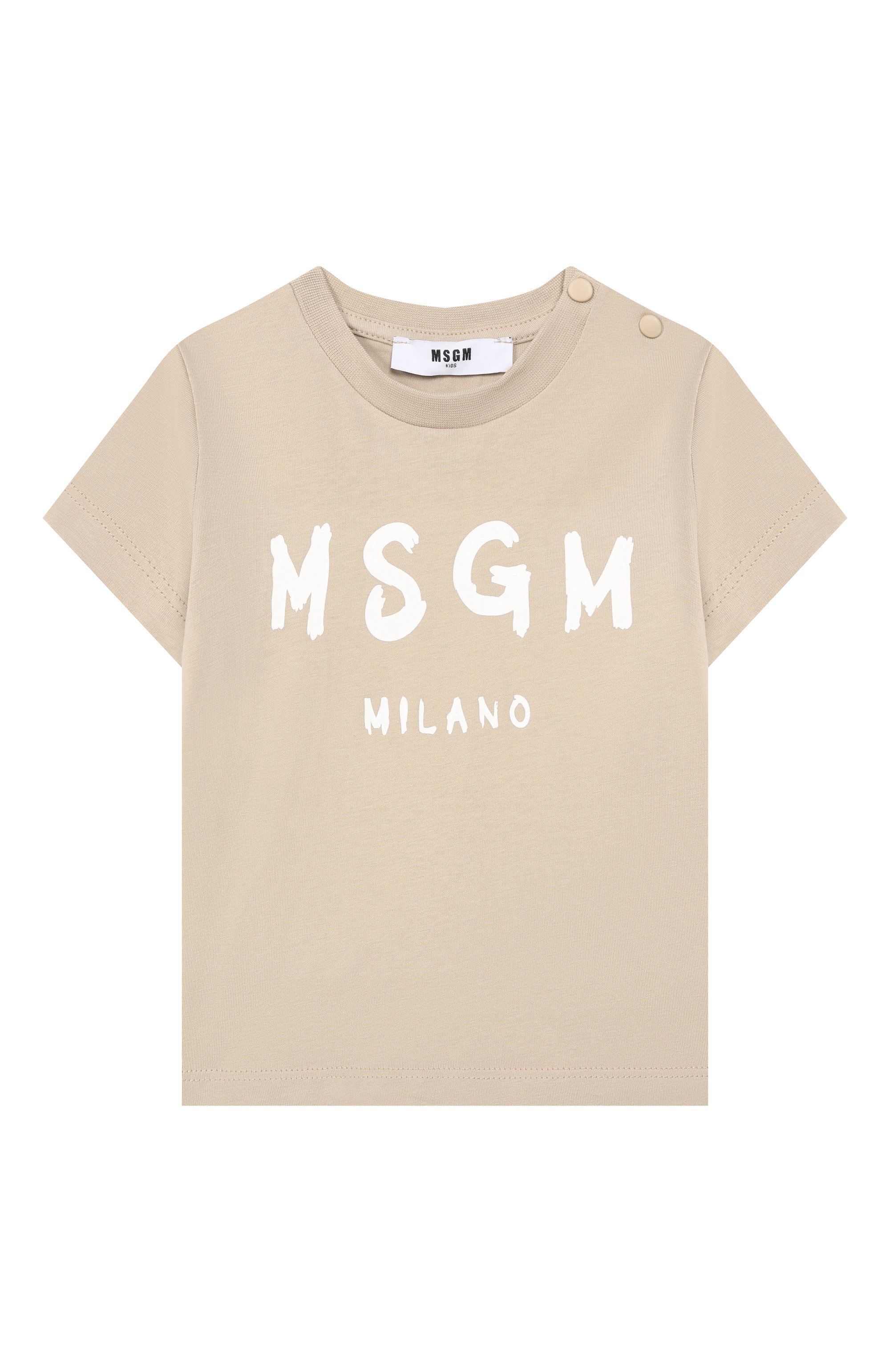 Хлопковая футболка MSGM KIDS, арт. S6MSUNTH266, фото 1